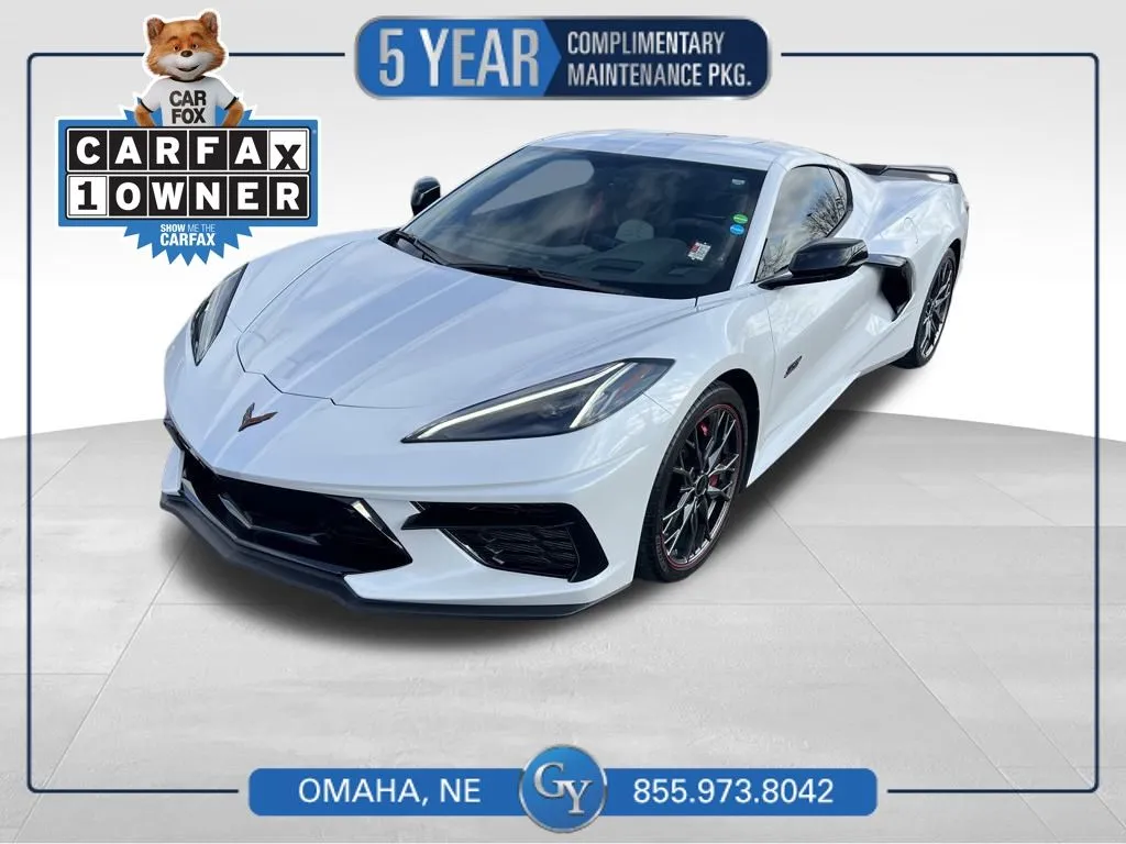 White 2023 Chevrolet Corvette Stingray for sale in Omaha, NE