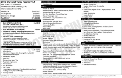 Photos of 2019 Chevrolet Tahoe Premier for sale in Omaha, NE at Gregg Young Chevrolet - Omaha