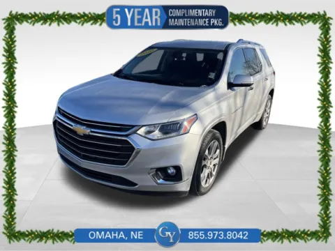 Silver 2020 Chevrolet Traverse Premier for sale in Omaha, NE