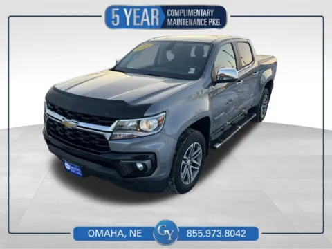 Gray 2022 Chevrolet Colorado LT for sale in Omaha, NE
