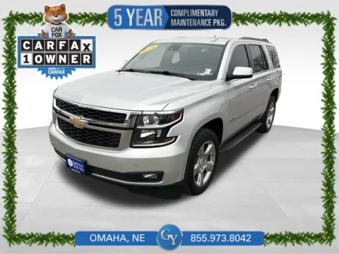 Silver 2019 Chevrolet Tahoe LT for sale in Omaha, NE