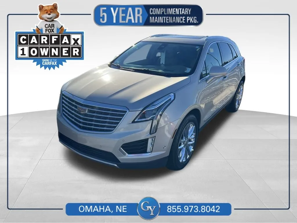 Silver 2017 Cadillac XT5 Platinum for sale in Omaha, NE