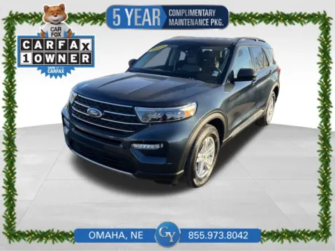 Blue 2023 Ford Explorer XLT for sale in Omaha, NE