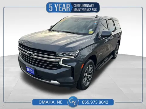 Gray 2021 Chevrolet Tahoe LT for sale in Omaha, NE