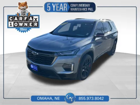 Gray 2023 Chevrolet Traverse Premier for sale in Omaha, NE