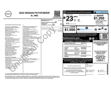 Photos of 2022 Nissan Pathfinder SL for sale in Omaha, NE at Gregg Young Chevrolet - Omaha