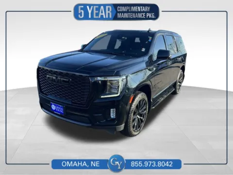 Blue 2022 GMC Yukon Denali for sale in Omaha, NE
