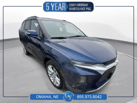 Blue 2022 Chevrolet Blazer LT for sale in Omaha, NE