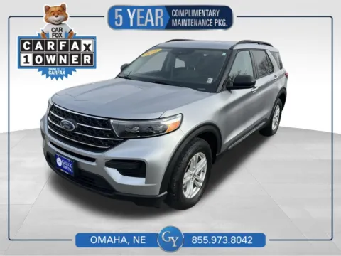 Silver 2022 Ford Explorer XLT for sale in Omaha, NE