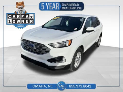 White 2022 Ford Edge SEL for sale in Omaha, NE