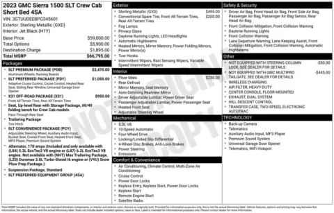 Photos of 2023 GMC Sierra 1500 SLT for sale in Omaha, NE at Gregg Young Chevrolet - Omaha