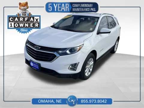 White 2019 Chevrolet Equinox LT for sale in Omaha, NE