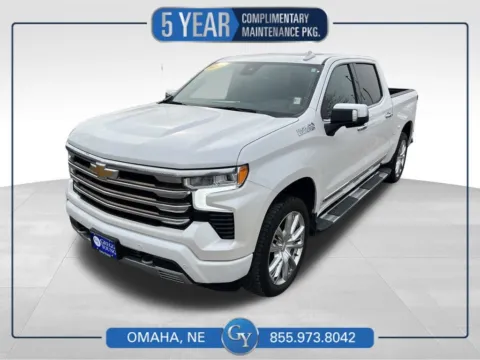 White 2022 Chevrolet Silverado 1500 High Country for sale in Omaha, NE