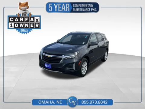 Gray 2022 Chevrolet Equinox LT for sale in Omaha, NE