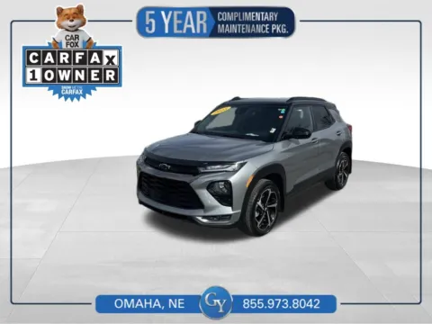 Gray 2023 Chevrolet TrailBlazer RS for sale in Omaha, NE