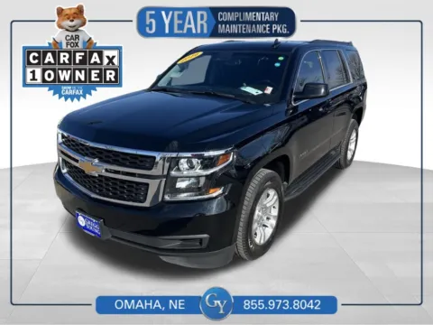 Black 2019 Chevrolet Tahoe LT for sale in Omaha, NE