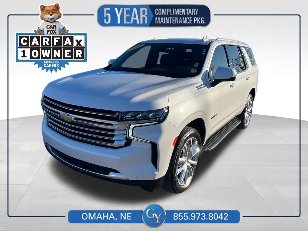 White 2021 Chevrolet Tahoe High Country for sale in Omaha, NE