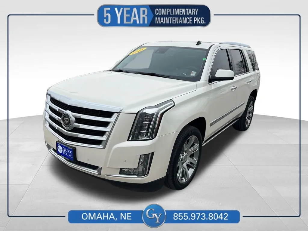 White 2015 Cadillac Escalade Premium for sale in Omaha, NE