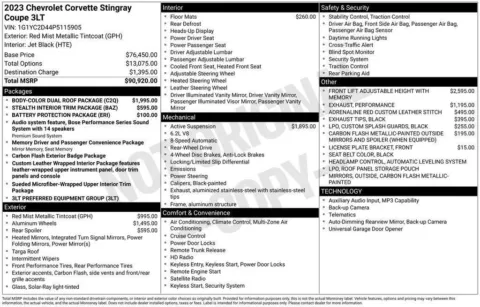 Photos of 2023 Chevrolet Corvette 3LT for sale in Omaha, NE at Gregg Young Chevrolet - Omaha