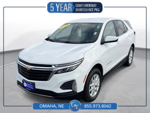White 2023 Chevrolet Equinox LT for sale in Omaha, NE