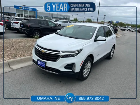 White 2023 Chevrolet Equinox LT for sale in Omaha, NE
