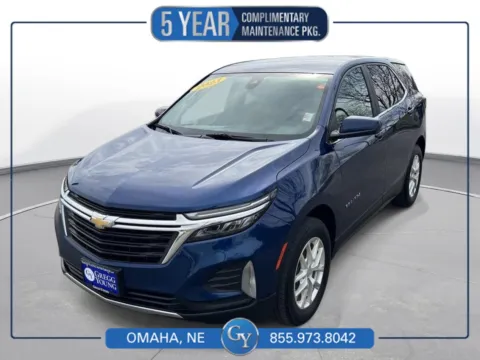 Blue 2023 Chevrolet Equinox LT for sale in Omaha, NE