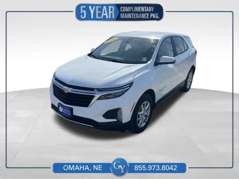White 2022 Chevrolet Equinox LT for sale in Omaha, NE