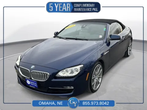 Blue 2013 BMW 6 Series 650i for sale in Omaha, NE
