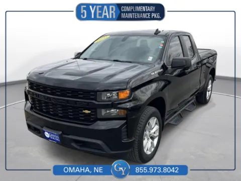 Black 2020 Chevrolet Silverado 1500 Custom for sale in Omaha, NE
