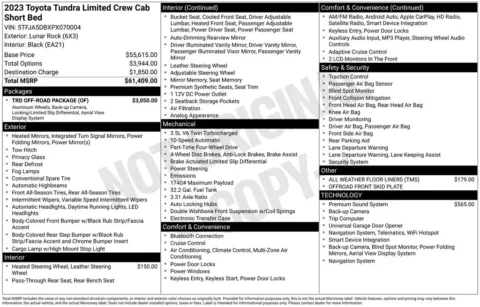 Photos of 2023 Toyota Tundra Limited for sale in Omaha, NE at Gregg Young Chevrolet - Omaha