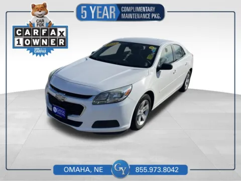 White 2015 Chevrolet Malibu LS for sale in Omaha, NE