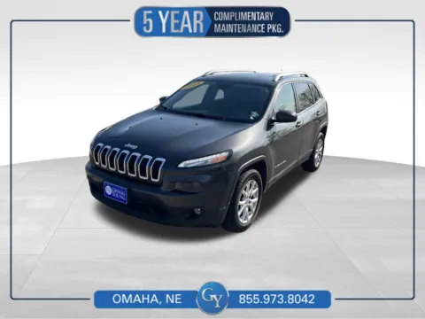 Gray 2015 Jeep Cherokee Latitude for sale in Omaha, NE