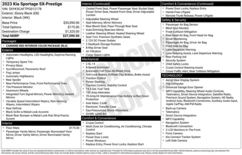 Photos of 2023 Kia Sportage SX-Prestige for sale in Omaha, NE at Gregg Young Chevrolet of Omaha