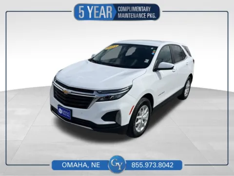 White 2023 Chevrolet Equinox LT for sale in Omaha, NE