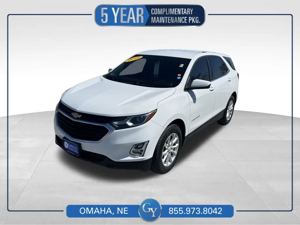 White 2019 Chevrolet Equinox LT for sale in Omaha, NE