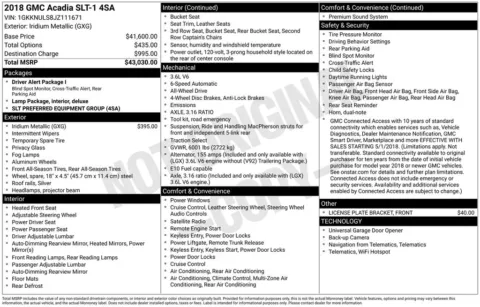 Photos of 2018 GMC Acadia SLT-1 for sale in Omaha, NE at Gregg Young Chevrolet of Omaha