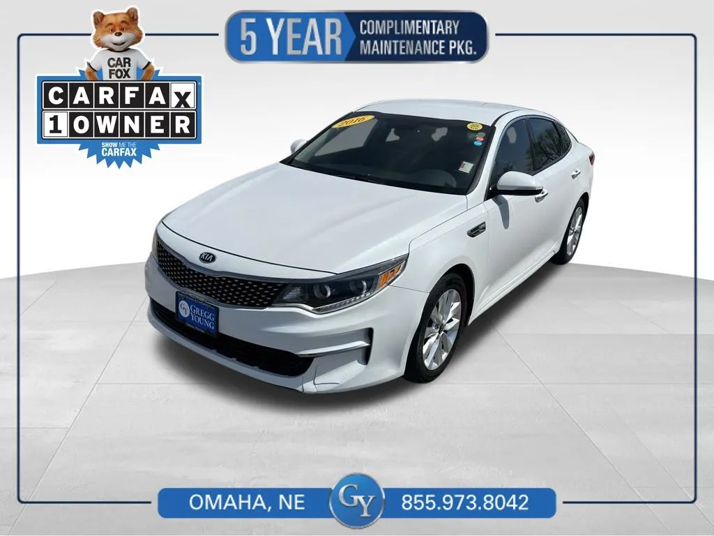 White 2016 Kia Optima EX for sale in Omaha, NE