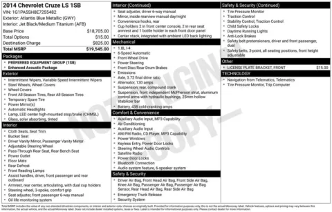 Photos of 2014 Chevrolet Cruze LS for sale in Omaha, NE at Gregg Young Chevrolet of Omaha