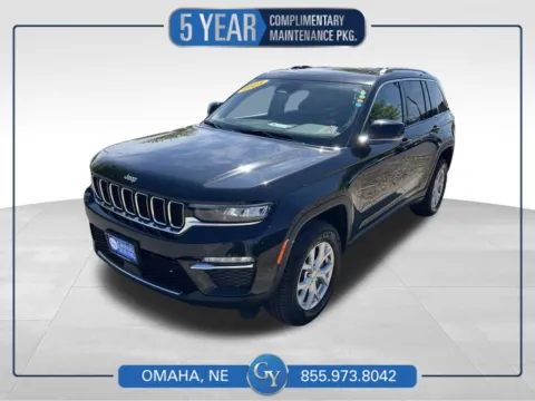Black 2023 Jeep Grand Cherokee Limited for sale in Omaha, NE