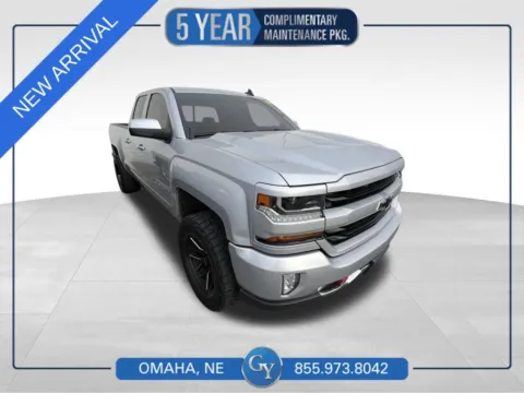 Silver 2018 Chevrolet Silverado 1500 LT for sale in Omaha, NE