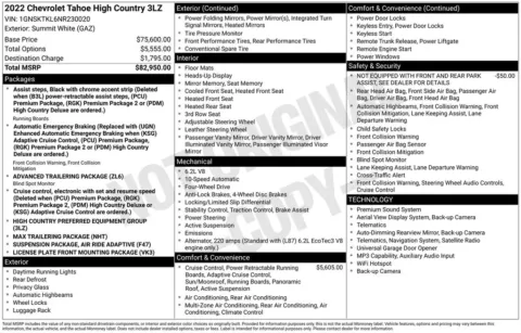 Photos of 2022 Chevrolet Tahoe High Country for sale in Omaha, NE at Gregg Young Chevrolet of Omaha