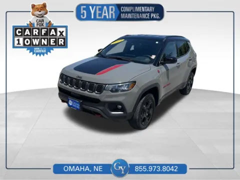 Gray 2024 Jeep Compass Trailhawk for sale in Omaha, NE