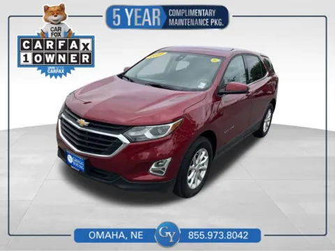 Red 2020 Chevrolet Equinox LT for sale in Omaha, NE