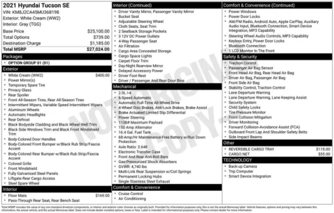 Photos of 2021 Hyundai Tucson SE for sale in Omaha, NE at Gregg Young Chevrolet of Omaha