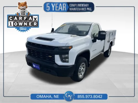 White 2021 Chevrolet Silverado 3500HD Work Truck for sale in Omaha, NE