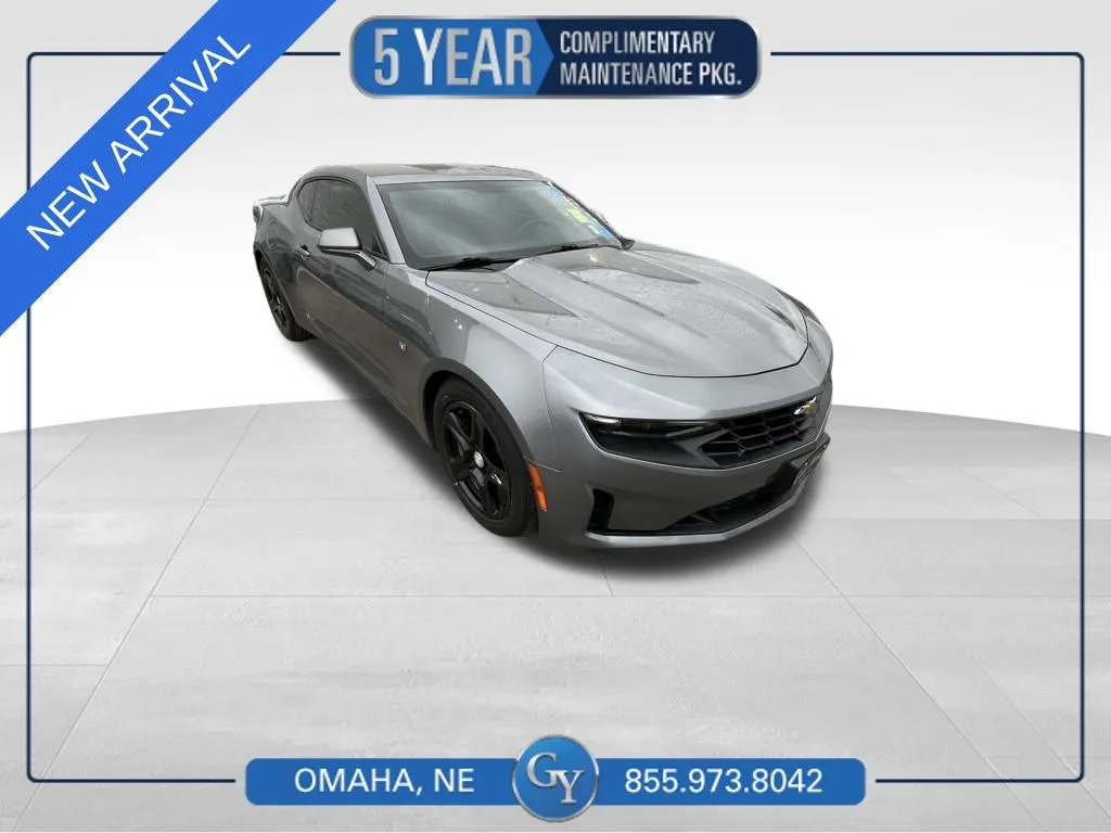 Gray 2021 Chevrolet Camaro 1LT for sale in Omaha, NE