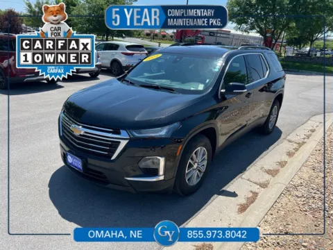Black 2023 Chevrolet Traverse LT for sale in Omaha, NE