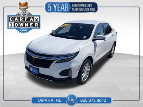 White 2024 Chevrolet Equinox LT for sale in Omaha, NE