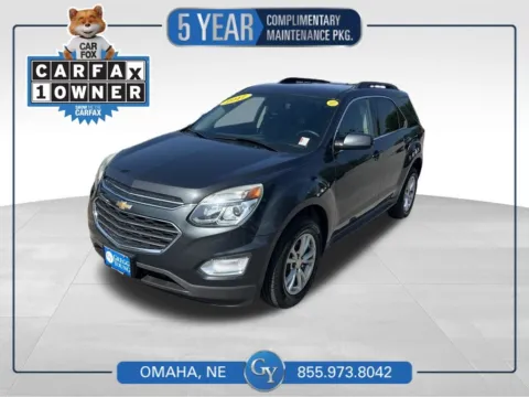 Gray 2017 Chevrolet Equinox LT for sale in Omaha, NE