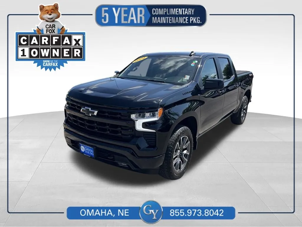 Black 2024 Chevrolet Silverado 1500 RST for sale in Omaha, NE